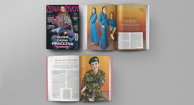 Nejsem žádná princezna! Rozhovor pro časopis Žena a život